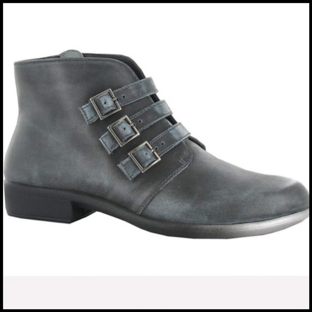 Naot Calima Boots in Smoke Leather